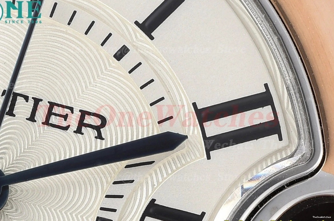 Stk White NH05 De SS Ballon GDF 33mm Bleu LE Cartier 0227